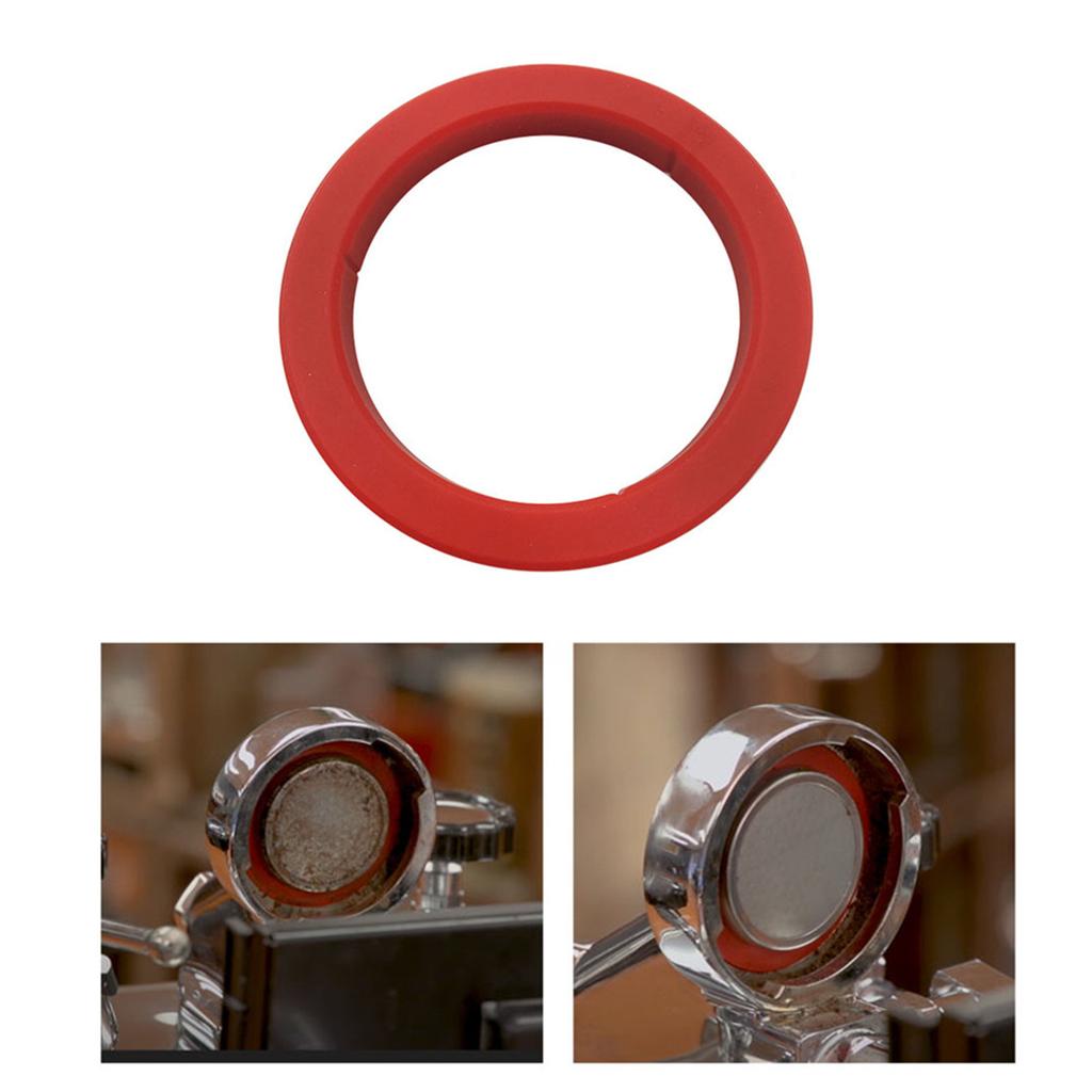 2 Pieces Sealing Rings Coffee Machine Accessories Silicone Steaming Rings Group Head Gasket Silicone Material for Coffee