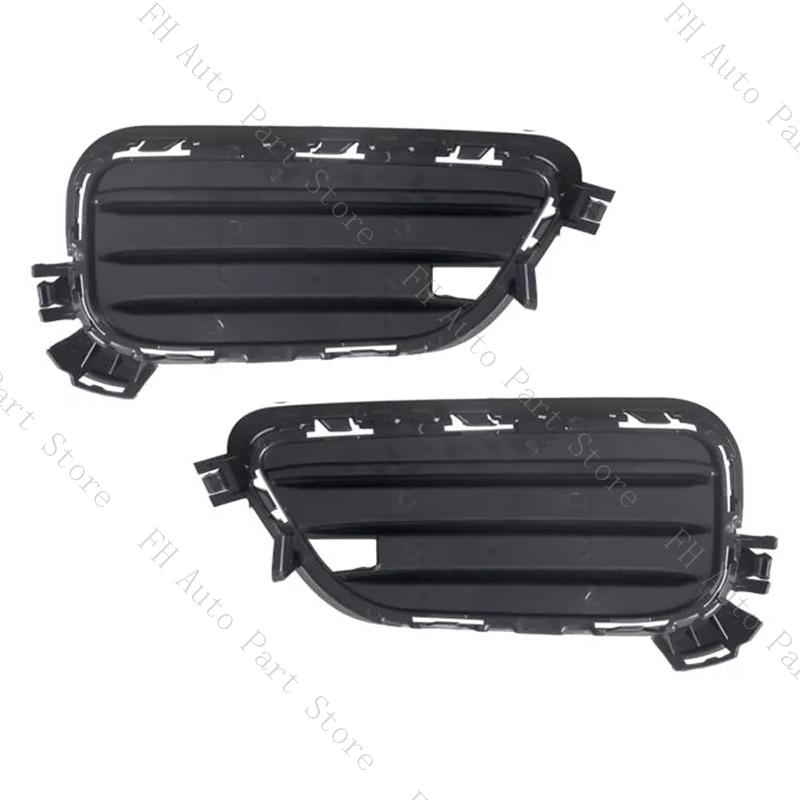 For BMW X3 F25 2015 2016 2017 Front Bumper Fog Light Lamp Grille Frame Cover Brezel Cap 51117338513 51117338514
