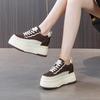 Board shoes 2026 autumn new style sports and leisure versatile thick soled sponge cake women's shoes trend