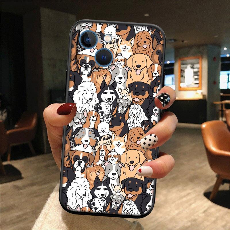 Cute Dog Art New High-End Shell Phone Case for Xiaomi Poco C40 C50 C51 C55 C65 C71 C75 F3 F5 F6 F7 M2 M3 Pro Ultra
