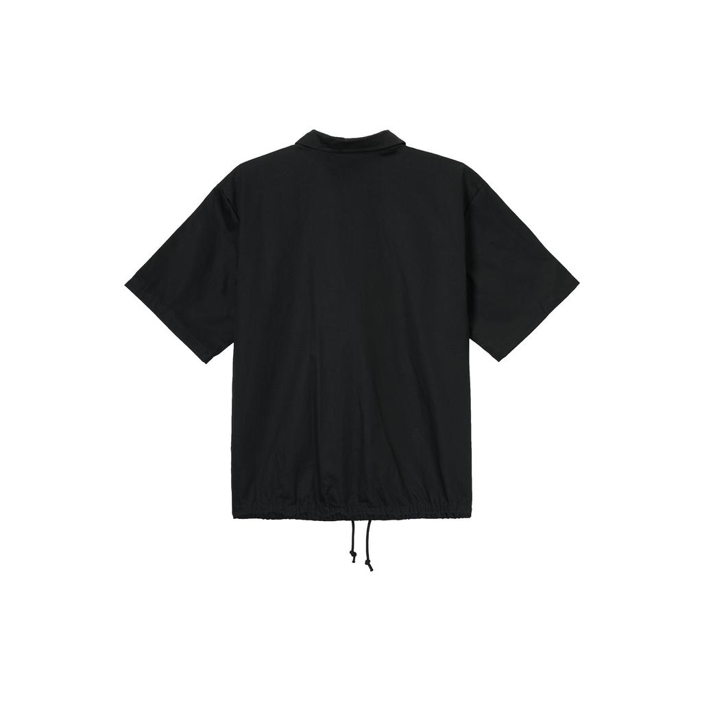 Nike Einfarbiges Polo Lässig Sport Kurzarmhemd Herrenhemden Schwarz DX0899-010