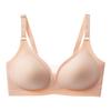Plus Size Seamless Wireless Shaping Comfortable Anti Sagging Bra For Women