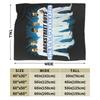 Backstreet Boys BSB Millenniums Fleece Blankets Band Music Funny Throw Blankets for Bed Sofa Couch 200x150cm Super Soft