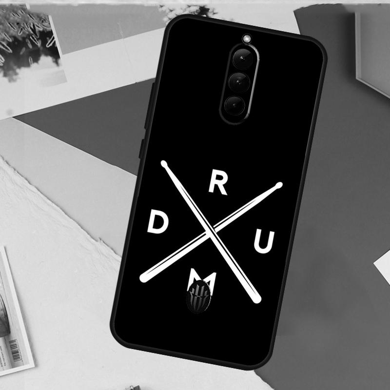 Musical Drum Drumsticks Drummers Case For ZTE Nubia Red Magic 11 10 9 8 8S 9S 10S Pro Plus 6 7 6S 7S Pro 5G 6R 10 Air Cover