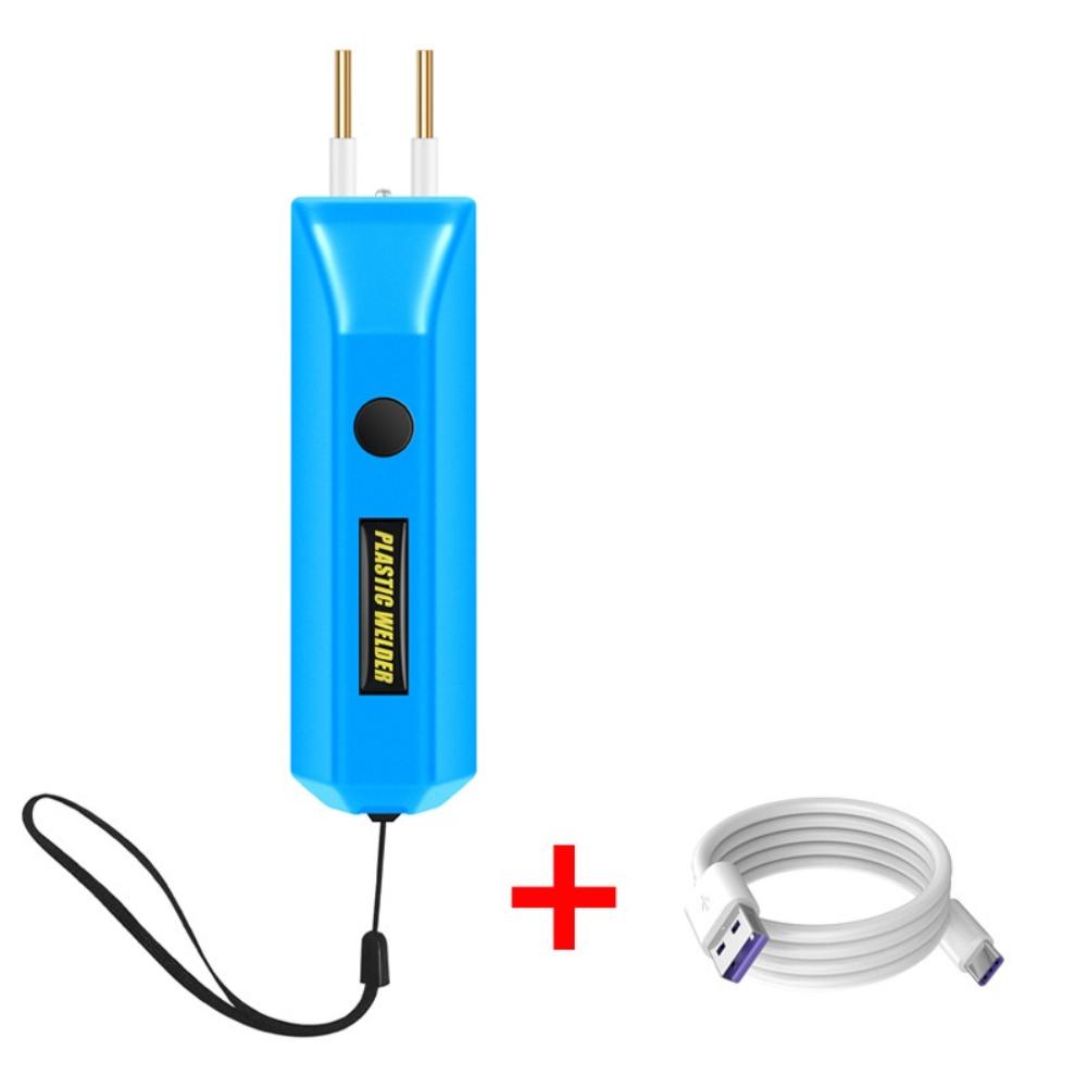 100W Cordless Plastic Welding Gun with USB-C Charging - Portable Hot Stapler for Car Bumper Repair and Plastic Welding Kits