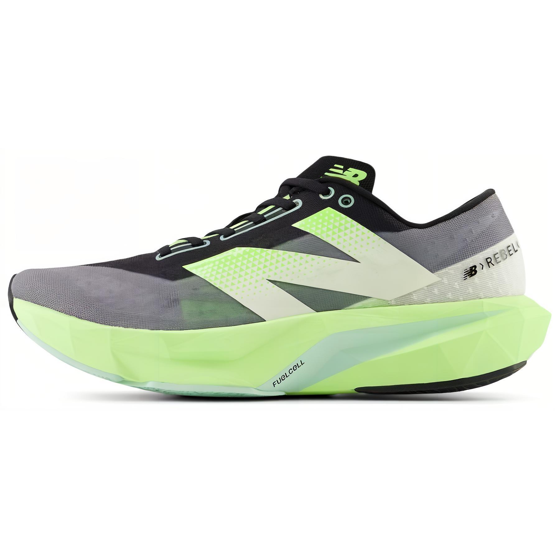 

New Balance FuelCell Rebel v4 Black Lime Men Sneakers MFCXLS4 43