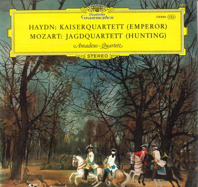LP Record AMADEUS - QUARTETT - Haydn Streichquartett Nr77 C-dur, O 138886 DEUTSCHE GRAMMO Germany Classical Used