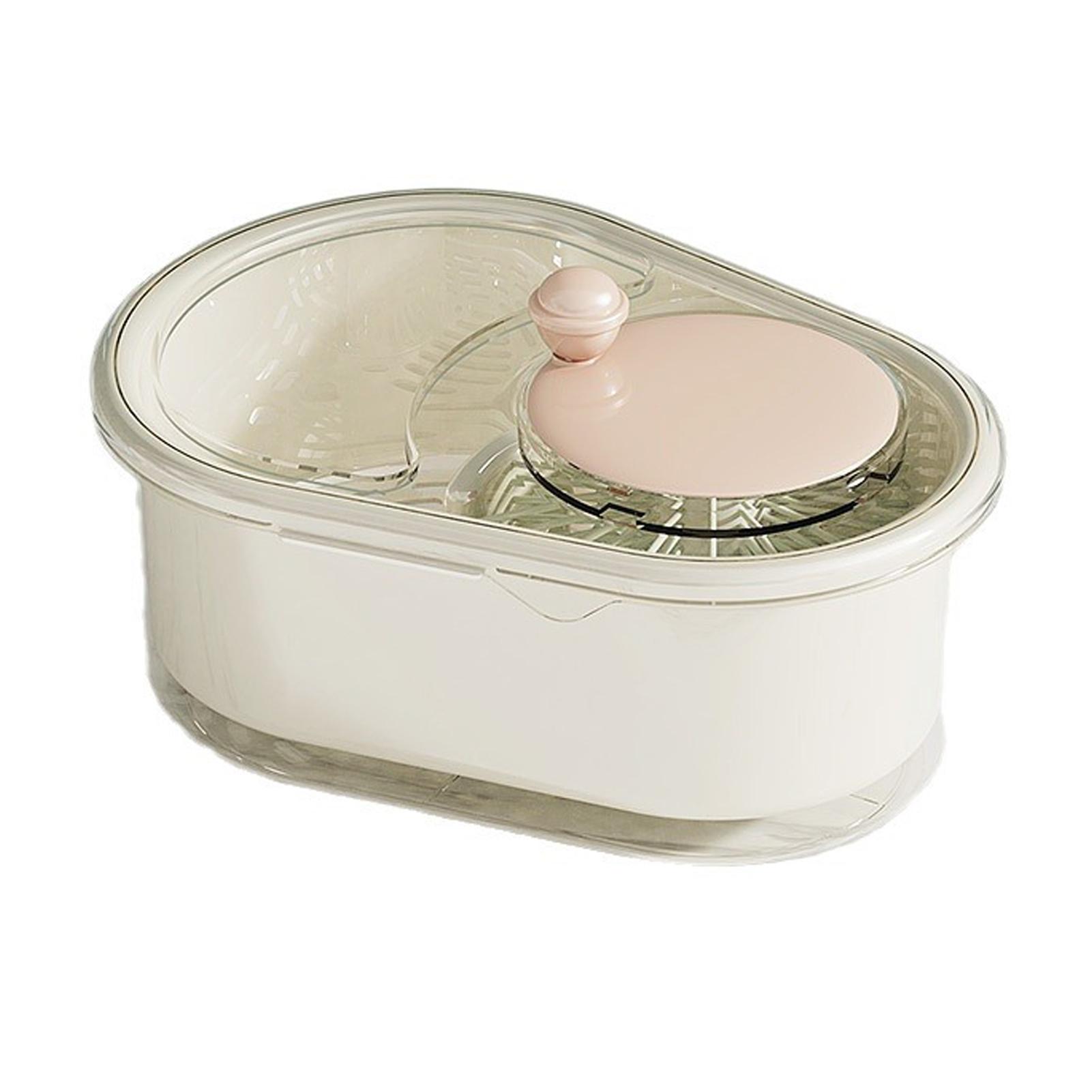 New Portable Vegetable Fruit Cleaning Spinner Labor-Saving Fruit Washers Machine Manual Kitchen Scrubber For Berries Fruits