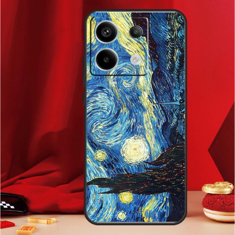 Van Gogh Art Oil Painting Case For Xiaomi Redmi Note 11 12 13 Pro 8 9 10 Note 12S 11S 10S 9S Redmi 13C 10C 12C Cover