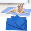 Pet Mat Gel Dog Cat Cooling Sleeping Pad Summer Pets Supplies Square Blue