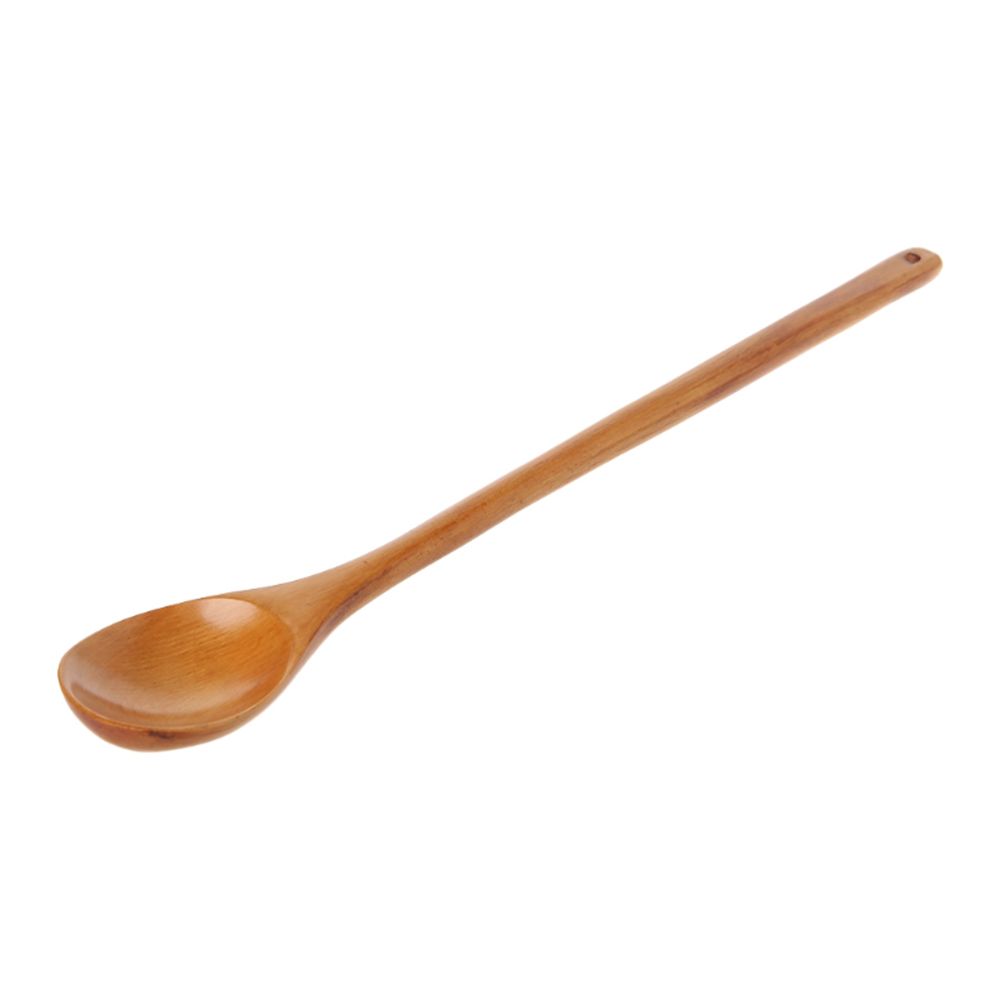 Wooden Bamboo Cutlery Cooking for Children Long Handle Tea Spoon Spoon Soup Spoon Kitchen Utensil