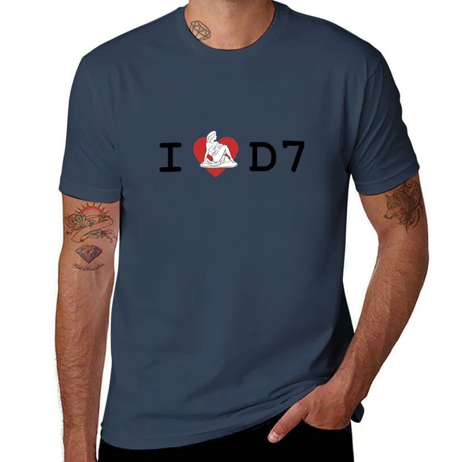 I love Dublin 7 (Lady on the rock) T-Shirt man t shirt cotton cotton t shirt man funny t shirts cotton T-Shirt S