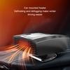 12V/24V Car Heater Car Windshield Fast Heating Defrost Defogger Portable Rotation Electric Heating Fan Dryer