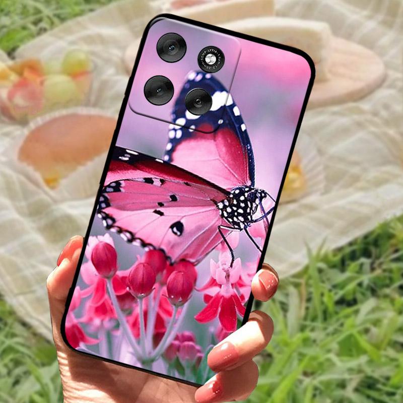 Pro Motorola Moto G86 Power G56 Pouzdro Nárazuvzdorné Fundas Měkké Silikonové TPU Pouzdro na Telefon Pro MotoG86 MotoG56 G 86 Zadní Kryt Funda