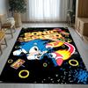 Retro S-Sonic Cartoon Games Living Room Non-Slip Area Rug Soft Carpet for Bedroom Kids Playroom Sofa,Home Decor Doormat Gift