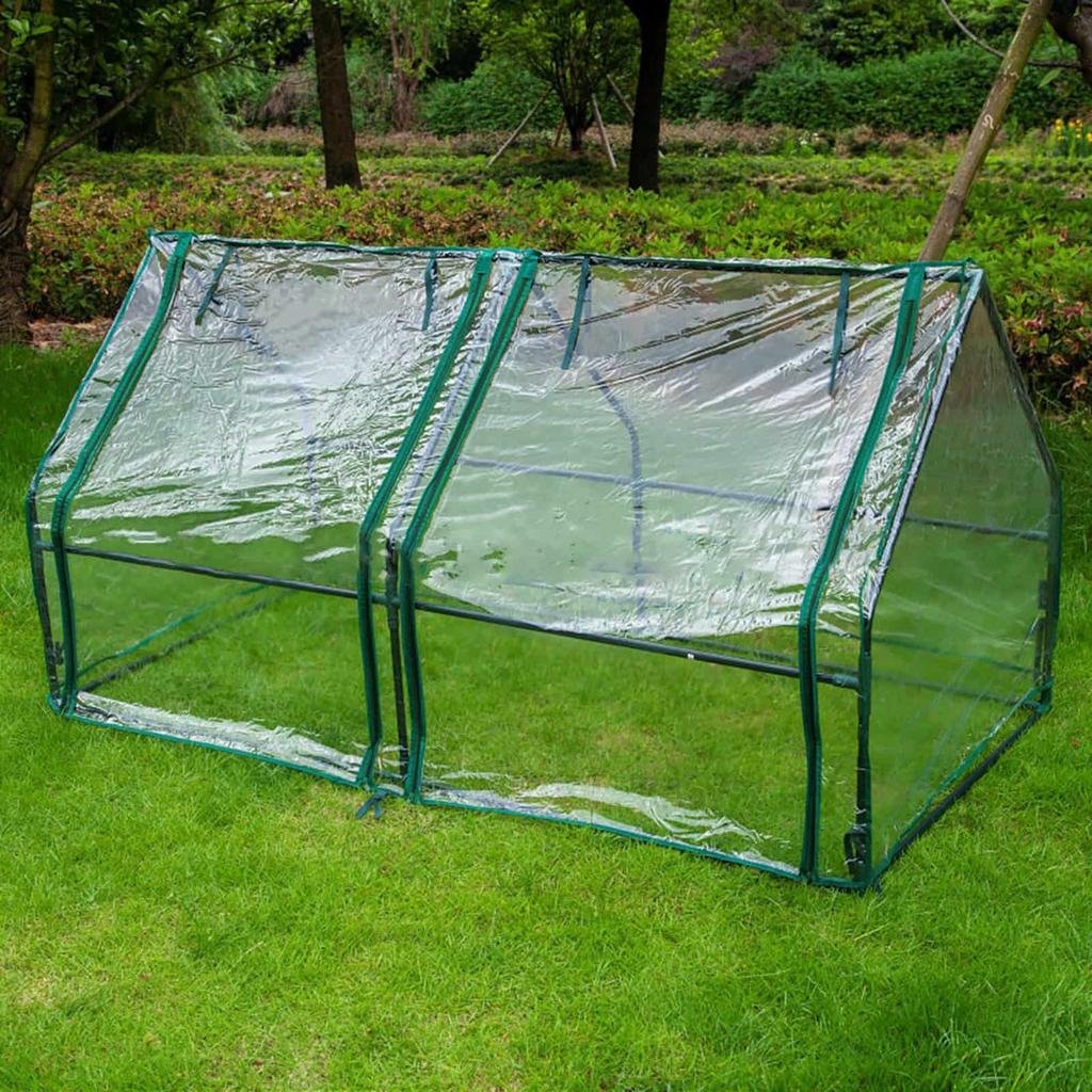 Portable Grow Tunnel Cover Portable Hot House Warm Room Shade Antifreeze Portable Greenhouses For Balcony Courtyard Garden