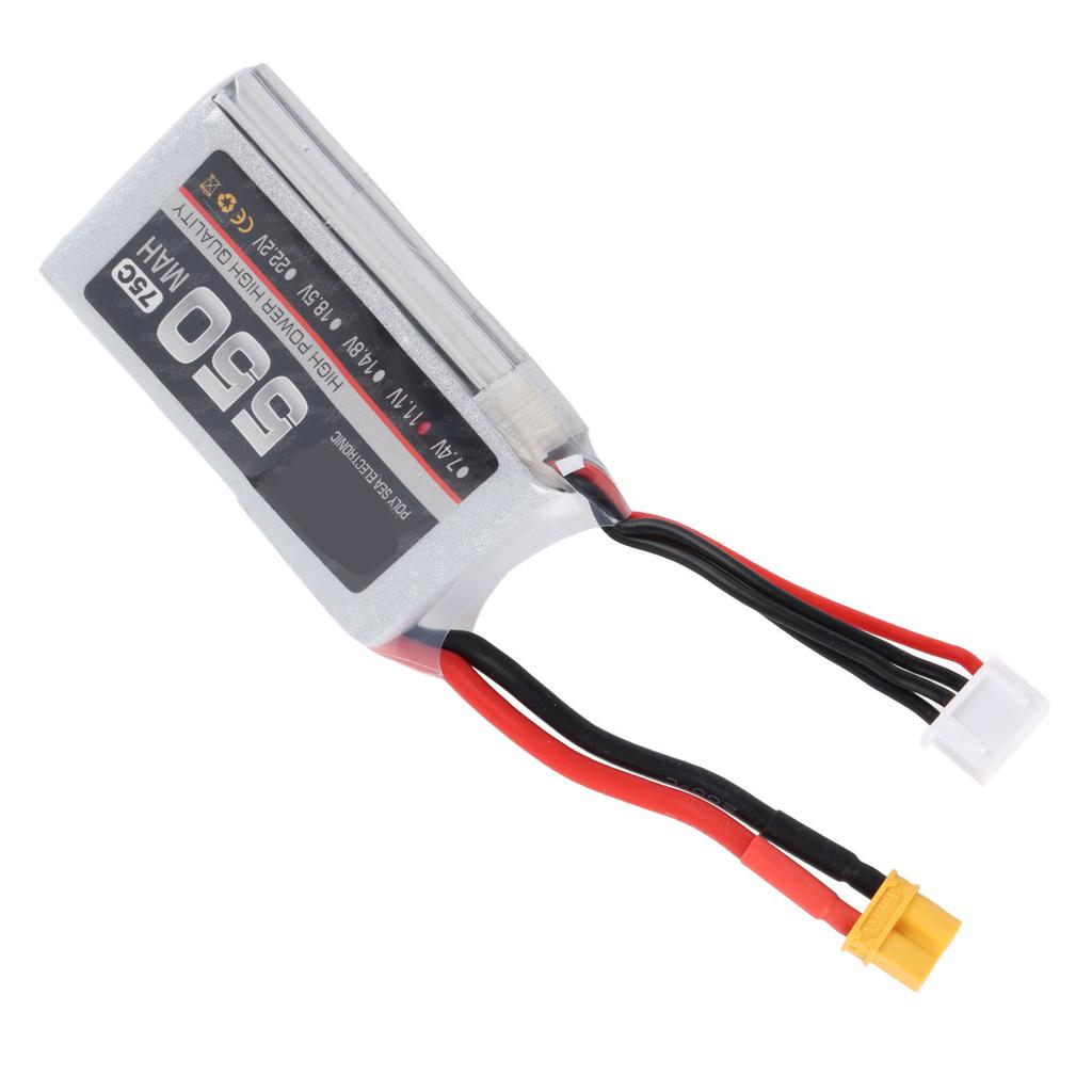 RC Lipo Battery 75C Lithium Polymer Stable 550mah XT30 Plug Lipo Battery for RC Helicopter 3S 11.1V