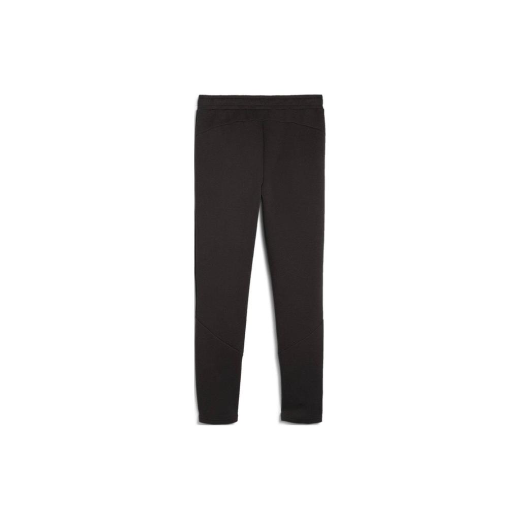 Puma Evostripe Solid Color Cut Design Casual Mid Waist Knitted Sports Pants Men Bottoms Black 681189-01