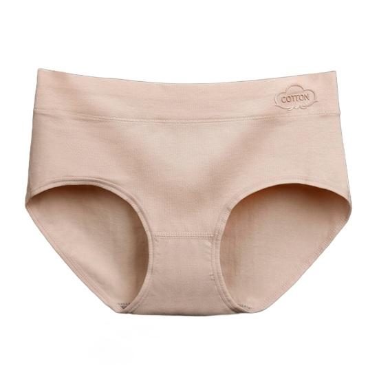 Cotton Underwear for Women Mid Waisted Full Coverage Ladies Briefs Soft Breathable Moisture Wicking Panties