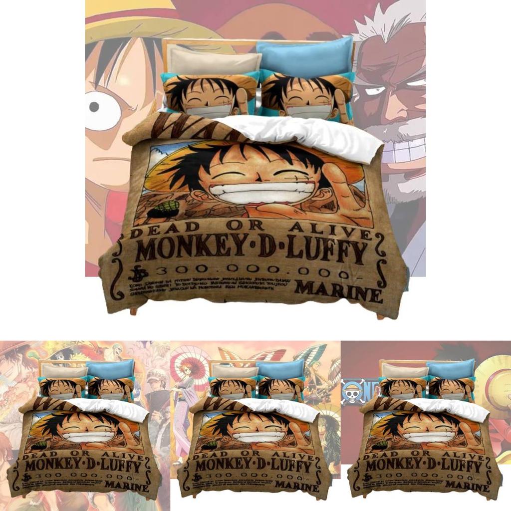 High Definition Digital Printed 3-piece Bedding Set For Us Size Bed Sheet