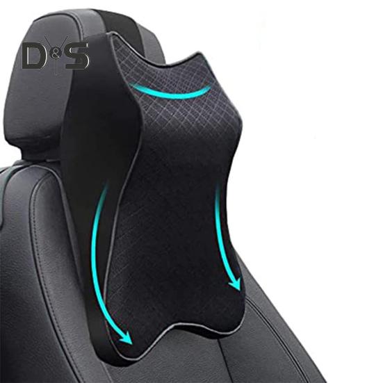 Memory Foam Car Neck Pillow Relieve Neck Pain Drive In Comfort Universal Versatile Breathable Foam Headrest