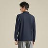 Septwolves Men's Brushed Long-Sleeve Polo Shirt