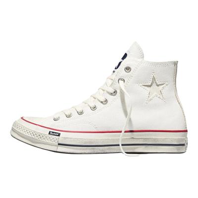 Madhappy X Chuck 70 Vintage White Unisex Sneakers Egret Enamel-Red A19149C