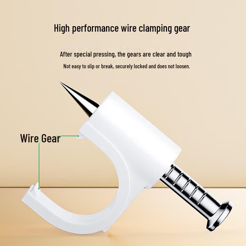 BIAZE Cable Clip Wall Nails for Wire Management