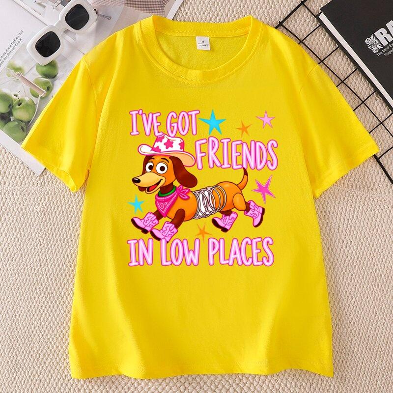 Ive Got Friends In Low Places Tshirts Retro Cowgirl Dog T Shirt Country Music Western Boots Tshirts Casual Round Neck Printed
