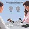 Magnetic Wireless Charger,5 In 1 Magsafe Wireless Charger Stand Compatible with iPhone 14/13/12/Pro/Pro Max/Mini, for Apple Watch Ultra/8/7/6