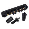 6 String Guitar Bridge Roller Saddles Adjustable Roller Saddles Guitar Bridge Replacement Electric Guitar Bridge