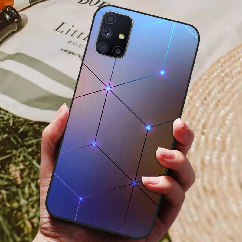 For Samsung Galaxy M51 Case Wolf Cartoon Silicon Soft TPU Back Cover For Samsung M51  Phone Cases GalaxyM51 M 51 M515F Coque