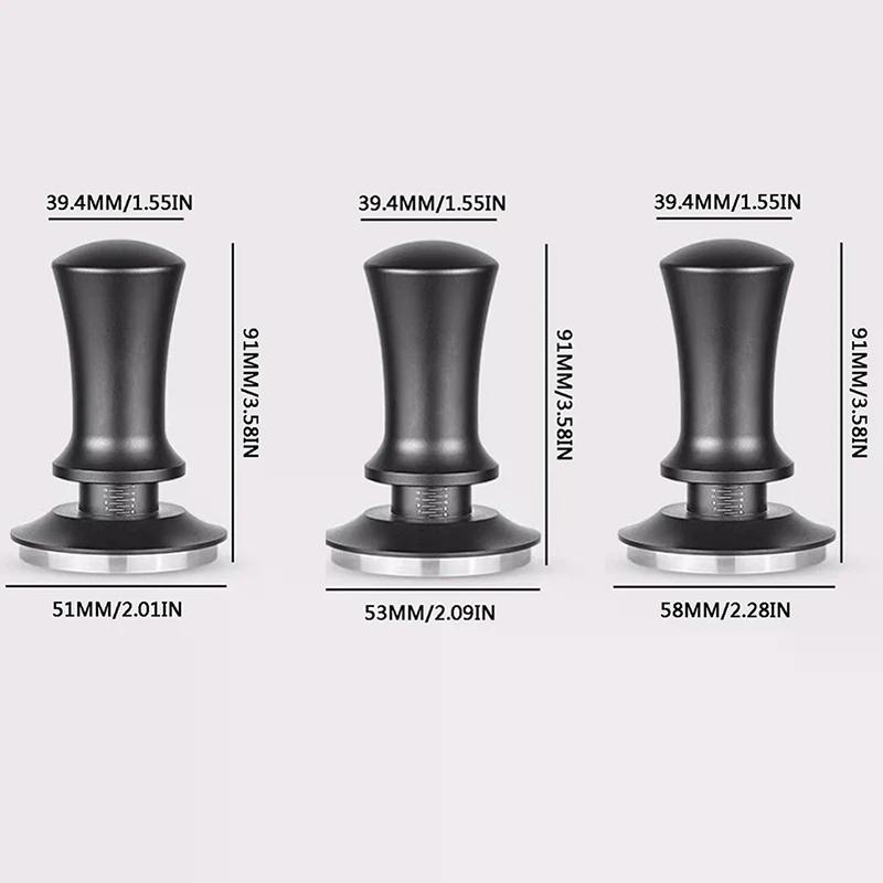 51mm 53mm 58mmEspresso Tamper Kompatibel mit Delonghi Espressokaffeemaschine Premium Barista Espresso Kaffeetamper