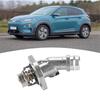 Engine Coolant Thermostat Assembly 25500-2E085 255002E085 for Veloster 2017-2020 Thermostat Housing Assembly Replacement