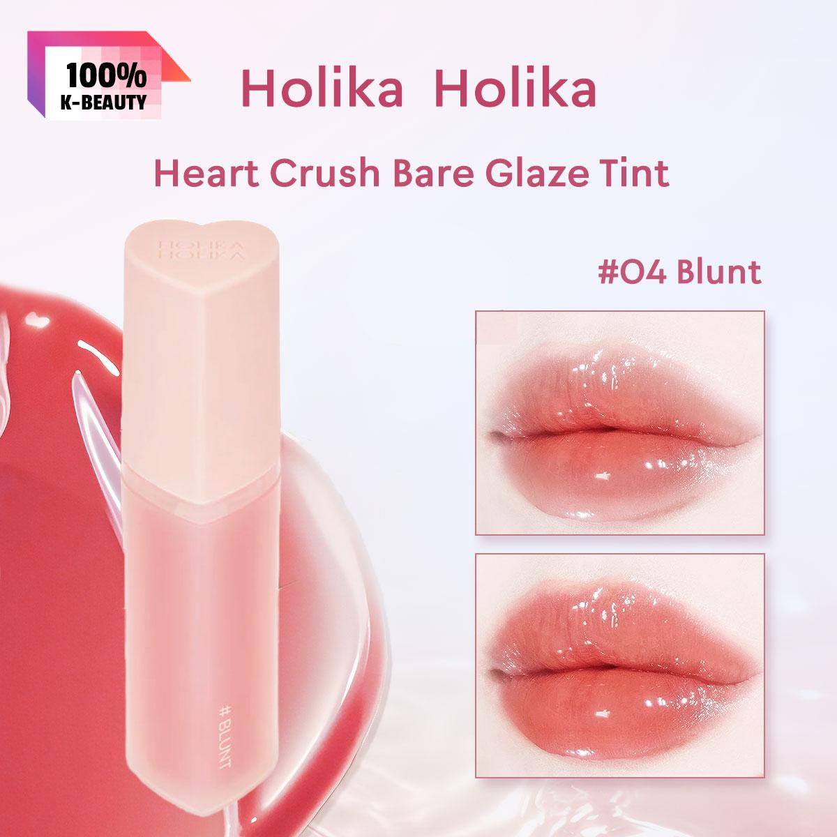 HOLIKA HOLIKA Heart Crush Bare Glaze Tint ОБНОВЛЕННЫЙ 3 г / 0,1 унции (10 вариантов цвета)
