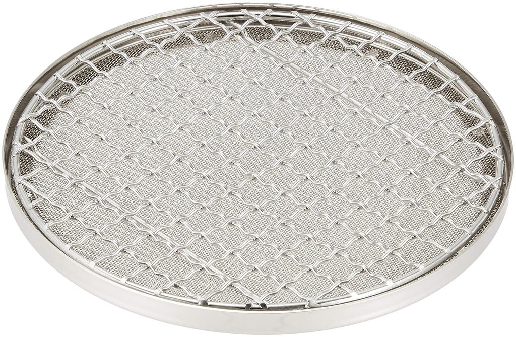 Shinetsu Works Seafood Heat Resistant Net Round Set Stainless Steel Made In Japan QTI2601