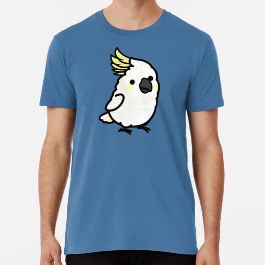 Chubby Sulphur Crested Cockatoo Size S to 5XL Made in the USA T shirt M