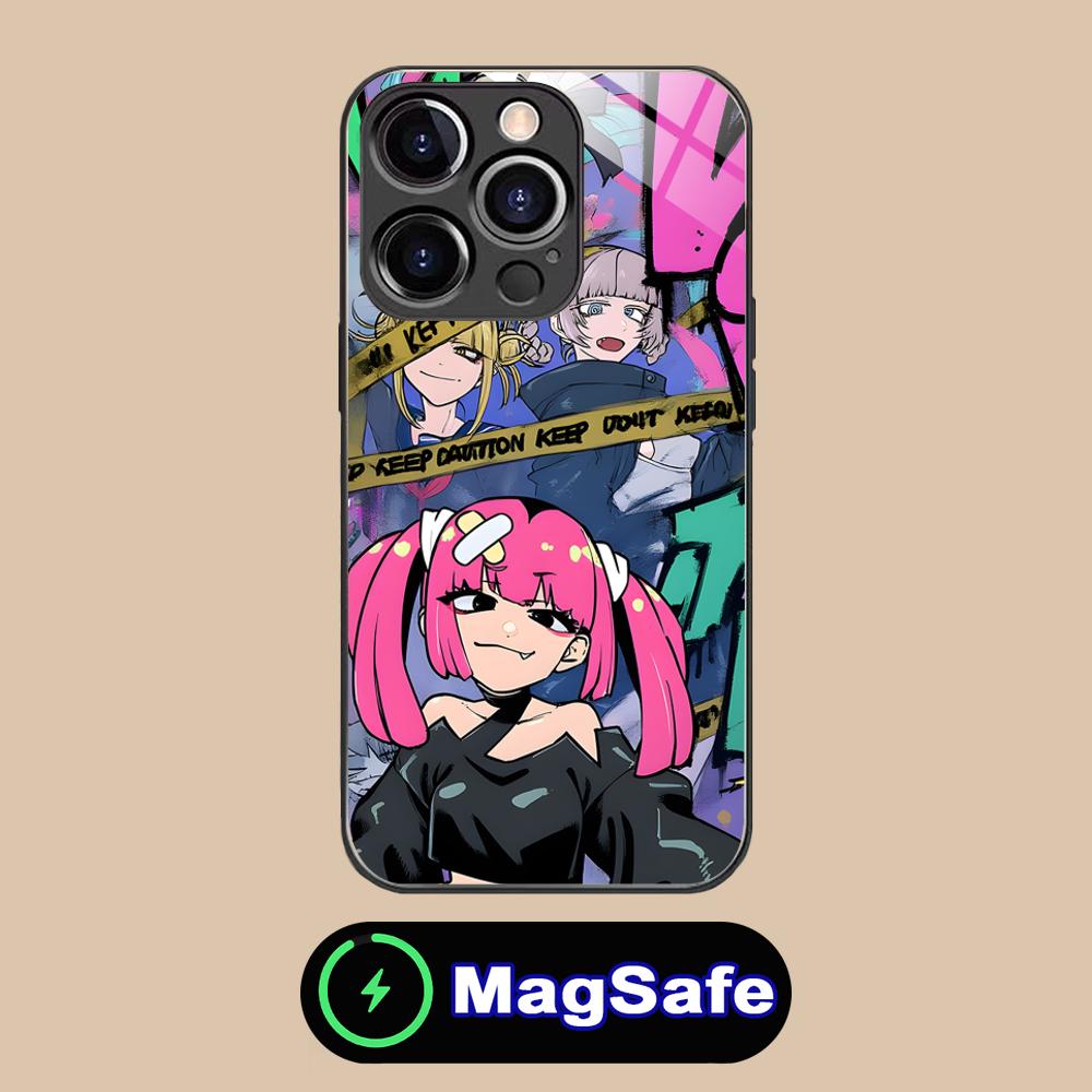 Gang of Stupid Girls Phone Case for iPhone 16 15 14 13 12 11 Pro Max Plus Mini MagSafe Glass Colour Protective Cover Smartphone