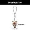 INS Mobile Phone Strap Cartoon Kitten Keychain Fashion Phone Charm Pendant  For Any Occasion