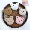 Süßer lockiger Bärenkopf Puppen Brooch & Schlüsselanhänger Anhänger