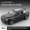 1/32 Scale Rolls Cullinan SUV Alloy Luxy Car Model Diecast Metal Toy Vehicles Car Model Sound and Light Simulation Children Gift