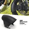 Motorcycle Black Front Fender Mudguards Cover For MOTO GUZZI V85 TT V85TT V 85 TT V85tt 2019 2020 2021 2022 2023 2024