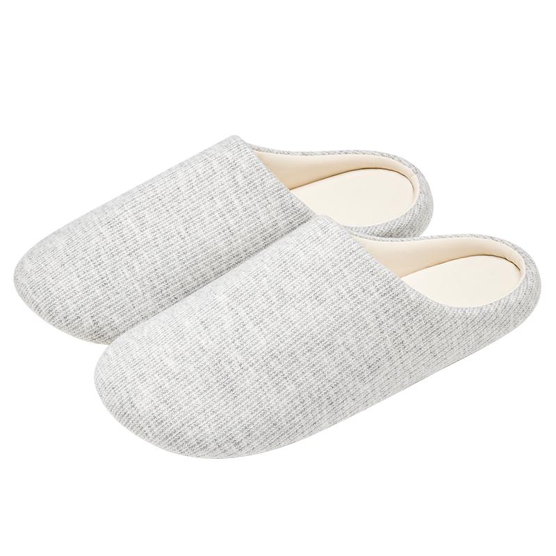 Women Home Slippers Fabric Warm Slides Comfortable Non-slip Slippers Indoor Outdoor Men Casual Slippers