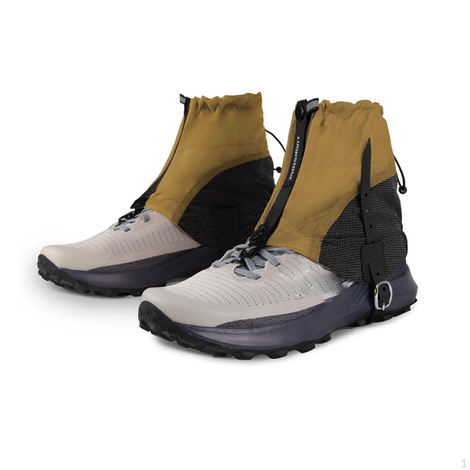 

Защитные гетры на голень и лодыжку, регулируемые, для обуви, пыленепроницаемые, нарукавники для улицы, для альпинизма, пешего туризма, детские Sand Gold