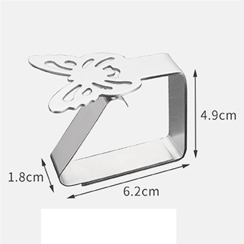 AEE4-Table Cloth Clip Stainless Steel Outdoor Tablecloth Clip Clamp For Fixing Thick And Thin Tablecloth