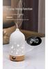 USB RGB Flame Aroma Diffuser: Silent Timer, Large Mist Volume, Essential Oil Fragrance, Perfect for Home Use.