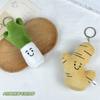 Creative Cute Vegetable Dolls, Cabbage, Broccoli, Plush Pendant, Corn, Bamboo Shoots, Dolls, Bags, Pendants, Birthday Gifts