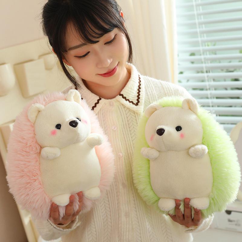 Cute Hedgehog Plush Toy & Soothing Pillow Doll - Perfect Birthday Gift