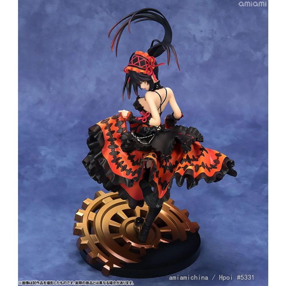 28CM Popular Anime Date A Live II Tokisaki Kurumi 1/8 Edition Beautiful Girl Model PVC Collection Static Toys Doll