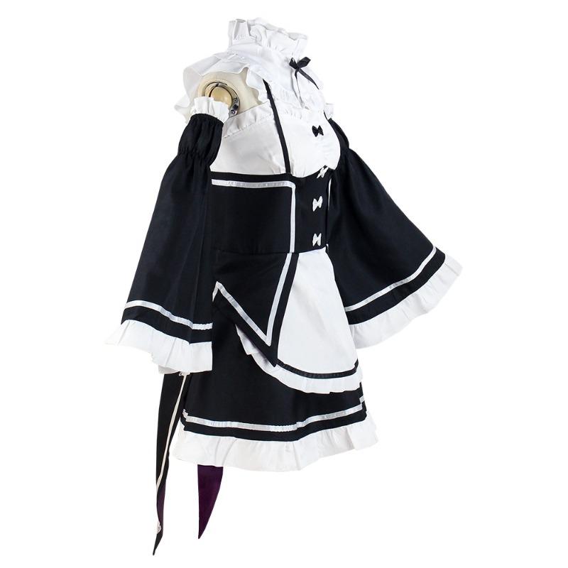 Rem Remram Cosplay Maid In a Different World from Scratch